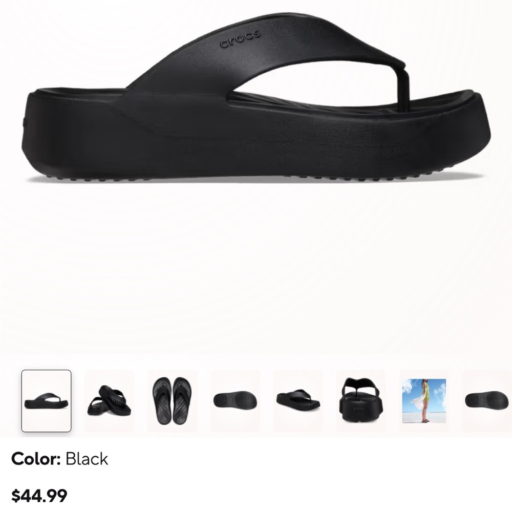 Crocs women’s getaway platform flip flop